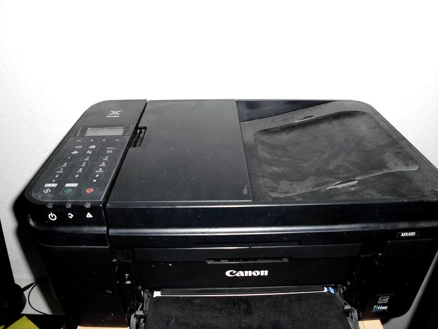Bild 2 canon drucker mx495 in schwartz ab zu geben nur für 15euro