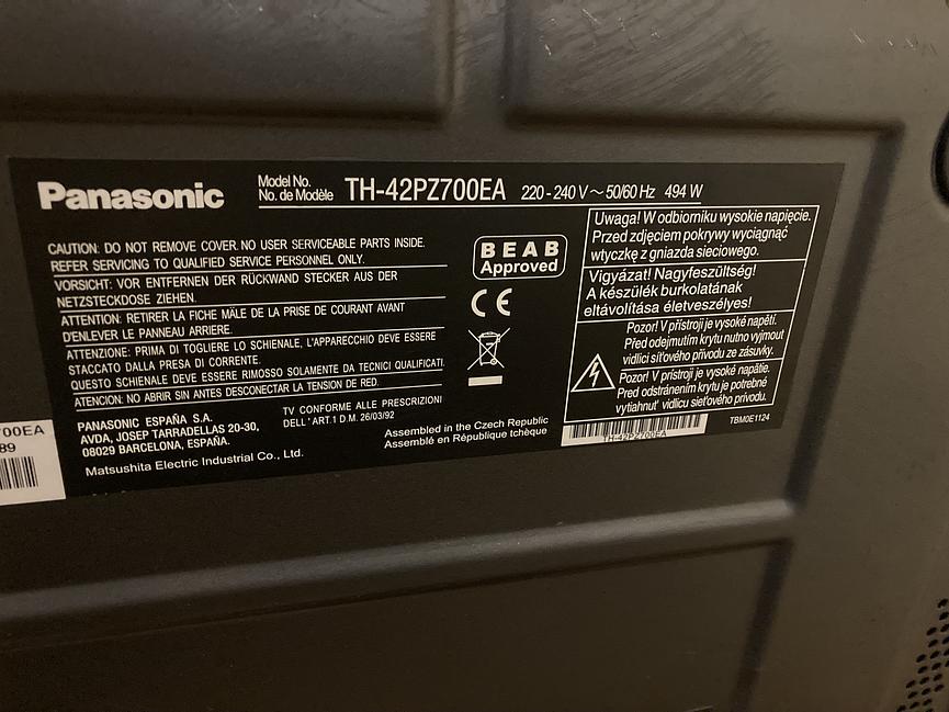 Bild 2 Panasonic Tv zu verschenken