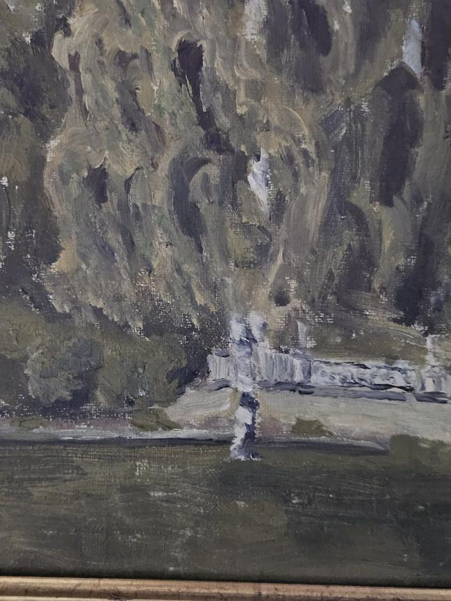 Bild 4 Bedeutendes Ölgemälde (1931) – K. Unrug: Ansicht von St. Adalbert, Posen (Poznań