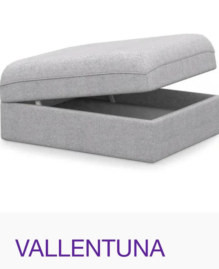 Bild 1 2 Sitzhocker hellgrau