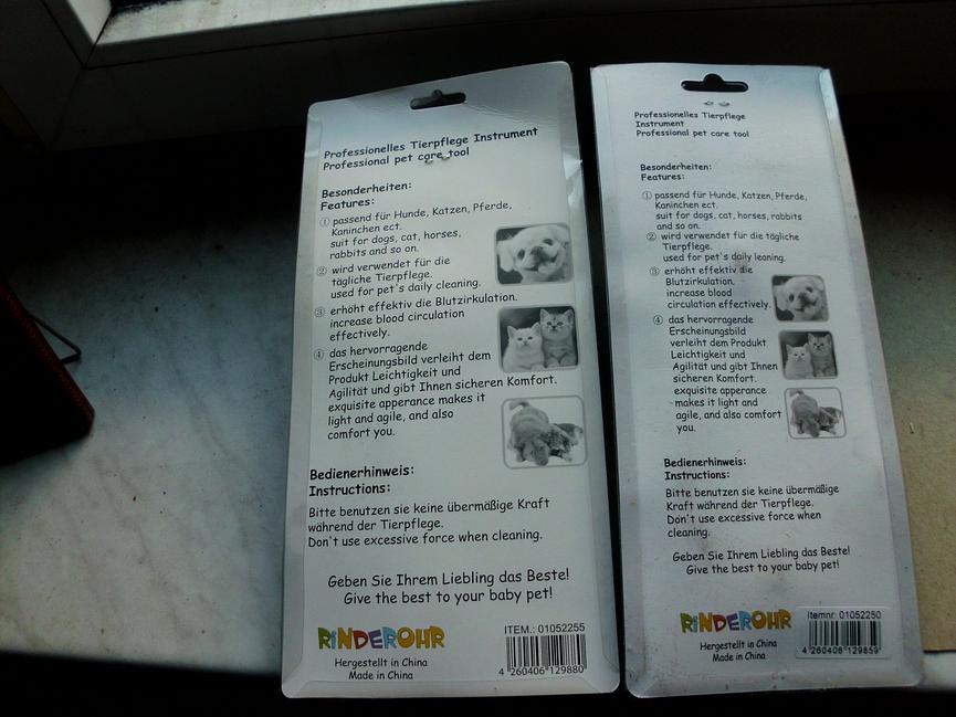 Bild 2 gebe hier dieses unbenutztes tier zupehör kommblett ab