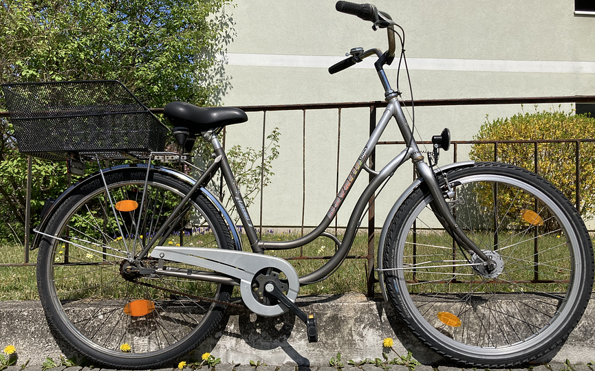 Bild 1 Stadtfahrrad Bavaria Line Lizzard für Damen, 26 Zoll, Nabendynamo, Korb