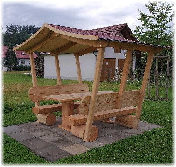 Bild 6 Gartenbank aus Lärche mit Gravur. Hochzeitsgeschenk. Ostern Geschenk.