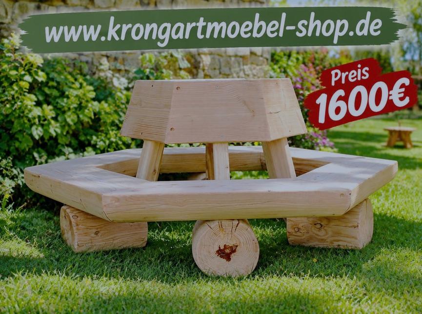 Bild 18 Gartenmöbel aus Lärchenholz. Holzmöbel. Krongartmöbel.