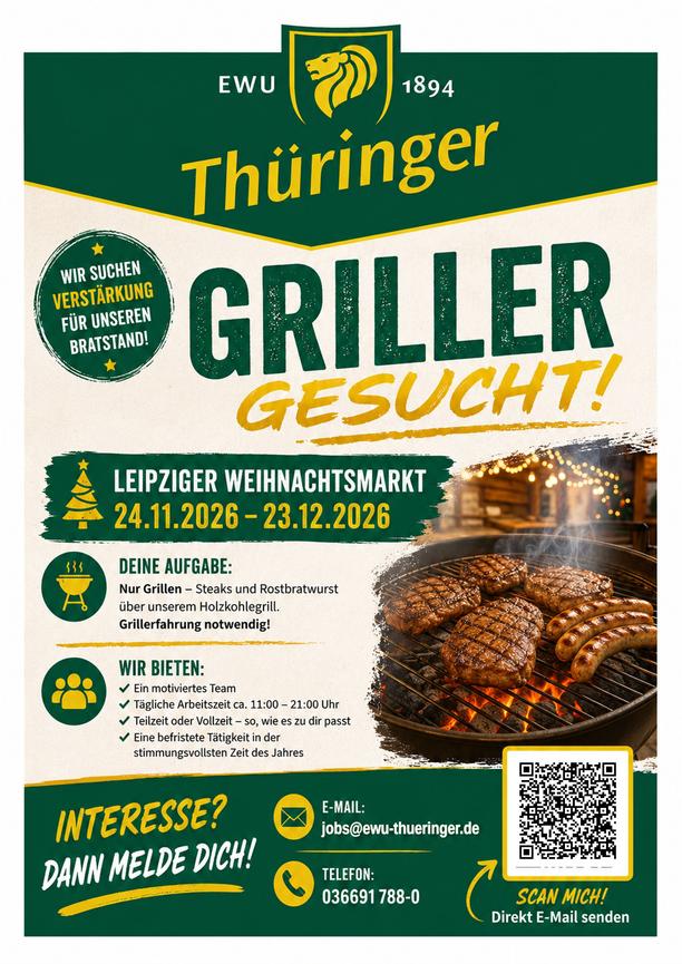 Bild 1 Griller für den Weihnachtsmarkt gesucht!