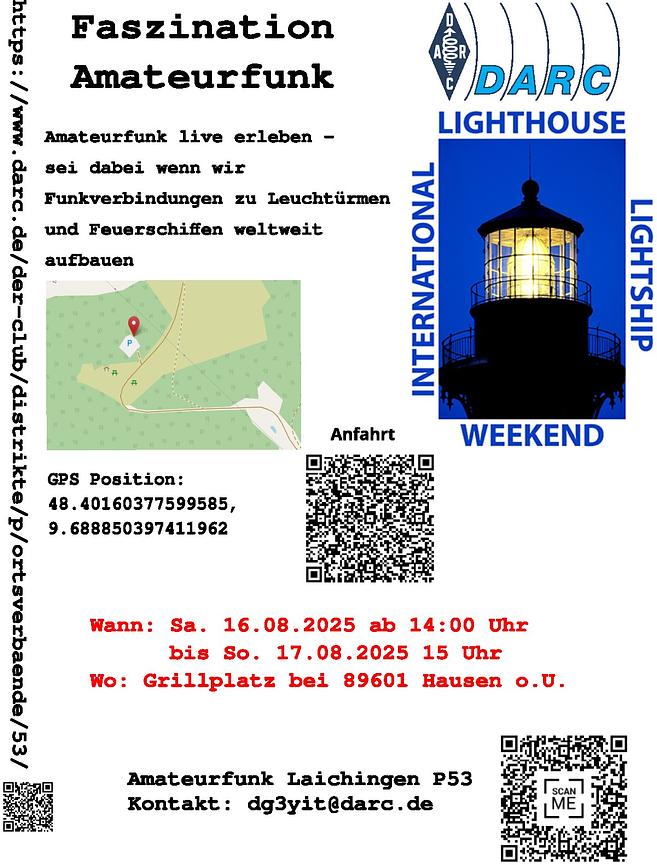 Bild 1 Faszination Amateurfunk in Schelklingen-Hausen .o.U.