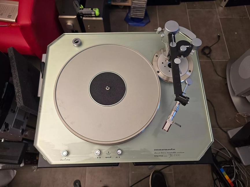 Bild 1 Plattenspieler Marantz TT 1000 Esotec Tonarm Dynavector DV-505
