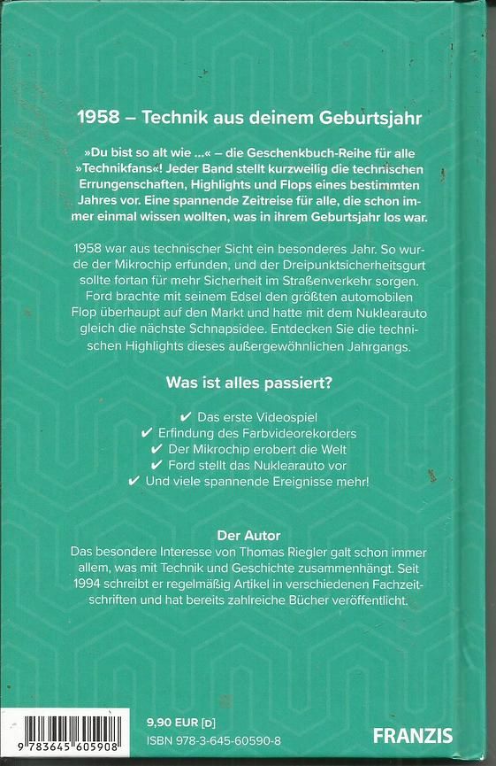 Bild 18 versch. "... Technik, die so alt ist wie Du" Du bist so alt wie ..." (1958-1992)