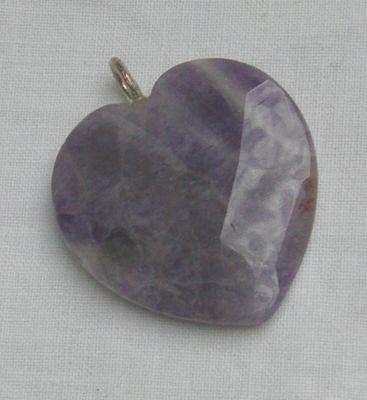 Bild 2 Herzanhänger, 925 Silbr, Amethyst