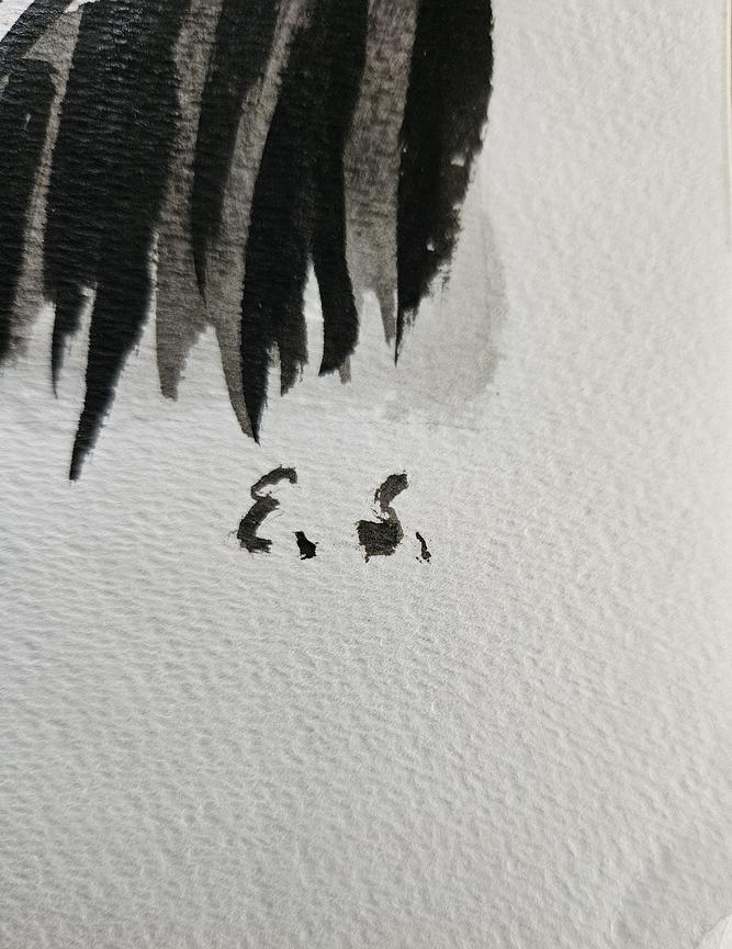 Bild 5 Expressionistische Aktzeichnung – Stil Egon Schiele – Motiv „Hockende Frau“ (191