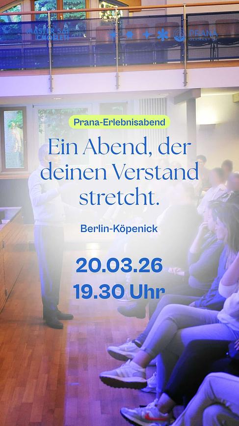 Bild 2 PRANA-Erlebnisabend in Berlin-Köpenick mit MASTER SAI CHOLLETI
