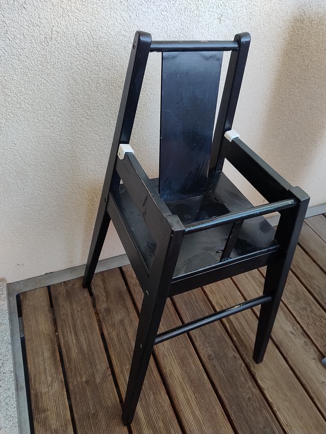 Bild 3 Kinderhochstuhl mit Tablett und Stützkissen für 15 Euro