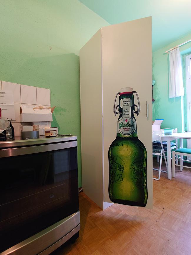 Bild 2 hoher + schmaler Küchenschrank in Connewitz