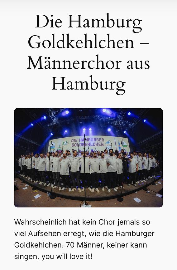 Bild 3 Tickets für die Hamburger Goldkehlchen im Volksparkstadion 26.09.2026