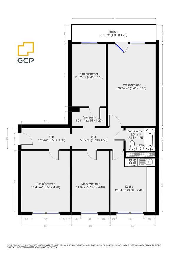 Bild 2 flex living | moderne ALL-INKLUSIVE 4er WG im Leipziger Westen (Grünau)