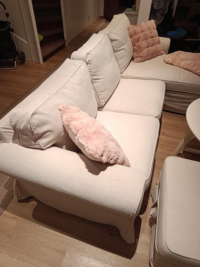 Bild 2 schönes Ikea Sofa beige zu verkaufen