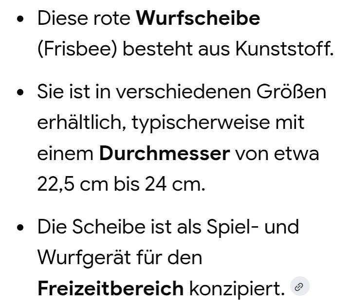 Bild 3 Klassische Wurfscheibe