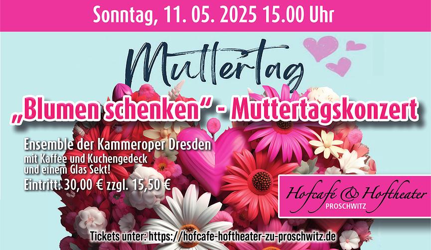 Bild 1 Muttertag - Konzert - "Blumen schenken"