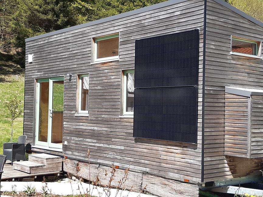 Bild 1 Tiny House/Ferienhaus auf Pachtgrundstück zu verkaufen PLZ 72393