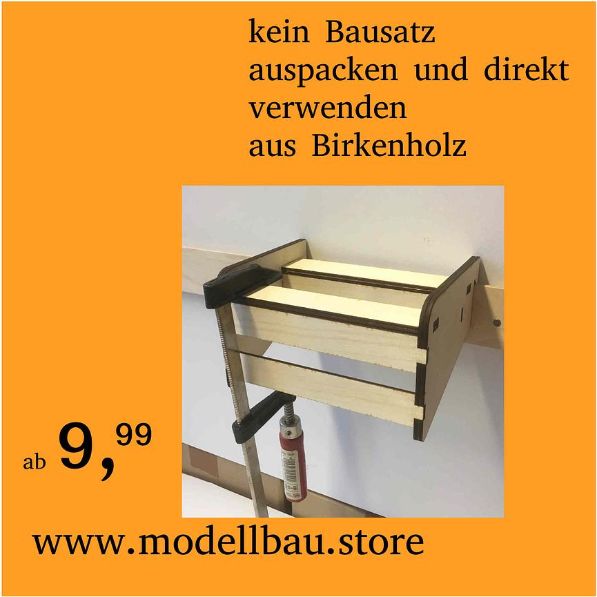 Bild 6 praktische Werkzeughalter für Werkstatt Kunst Modellbau Hobby