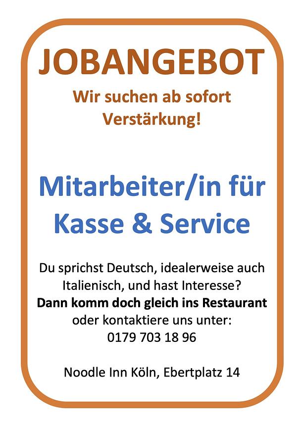 Bild 1 Mitarbeiter/in für Kasse & Service