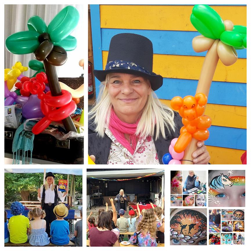 Bild 2 Zauber-Programm für Kita Kindergeburtstag mit Mitmach-Zaubershow+Ballonmodellage