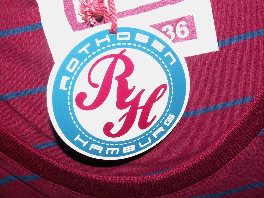 Bild 5 RH-2 HSV, Hamburg Sportverein, T-Shirt, Rothosen, Fanartikel, Größe 36