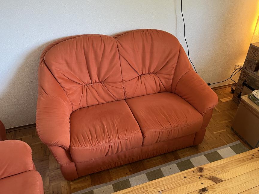Bild 4 Couch Set aus Dreisitzer, Zweisitzer und Hocker (auch einzeln)