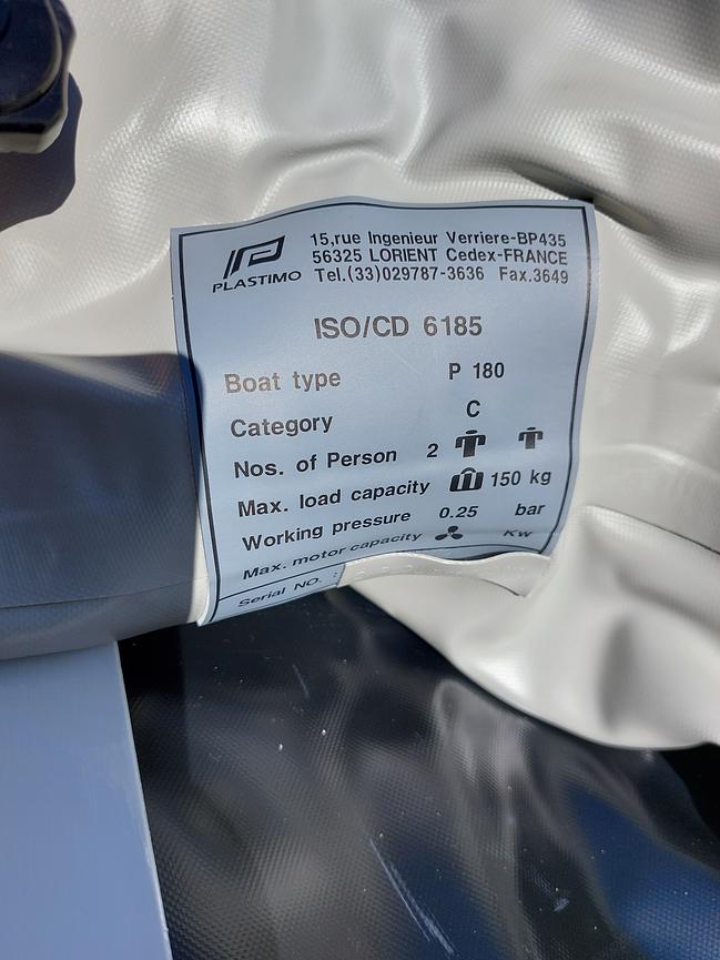 Bild 14 Schlauchboot Plastimo P180