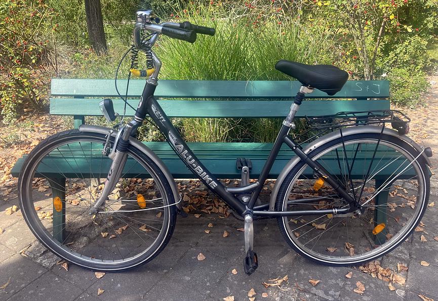 Bild 1 Damenfahrrad | Fahrrad ALU-BIKE | Federung | 26" | LED Licht