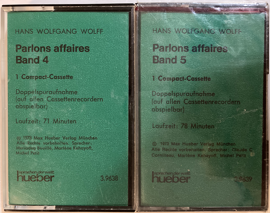 Bild 1 Hans Wolfgang Wolff – Parlons affaires 4, 5