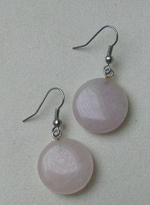 Bild 3 Ohrrringe, Rosenquarz, keildsam und chic