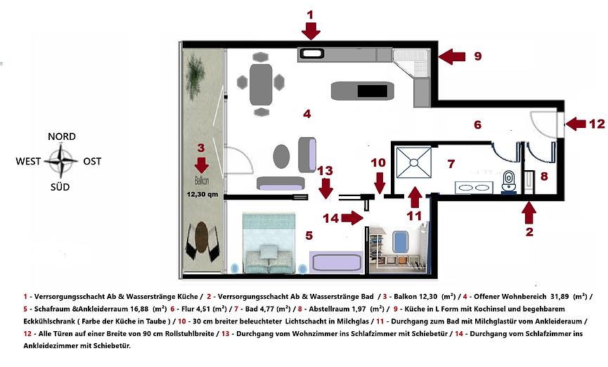Bild 21 Wohnungsangebot zum Medizinstudium in Lübeck.