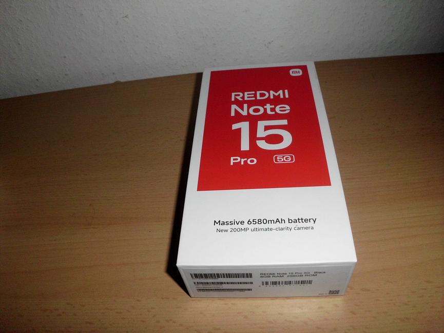 Bild 2 ICH GEBE EIN XIAOMI REDMI NOTE 15PRO 256GB in SCHWAZ AB