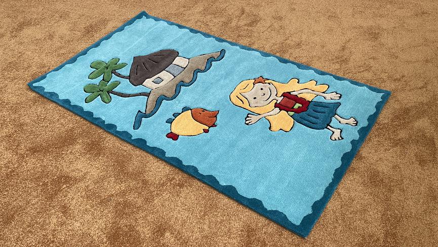 Bild 1 Kinderteppich THEKO Kids „Maui“ – ca. 80 x 150 cm – Handgearbeitet