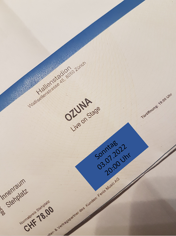Bild 1 Ozuna Konzert Tickets