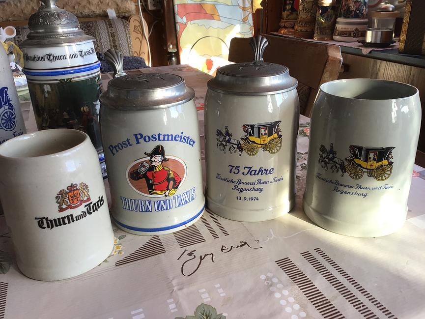 Bild 5 Kulturgut Bierkrüge versch.Brauereien