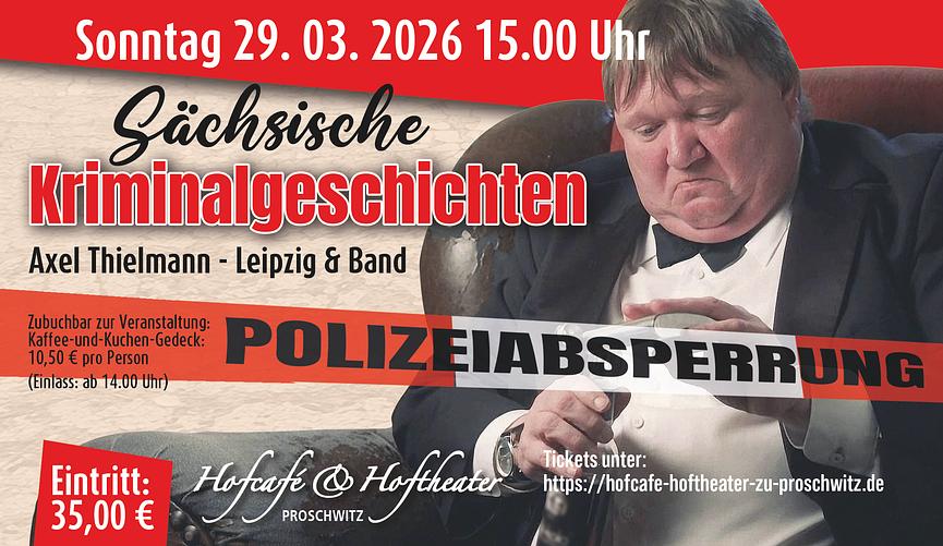 Bild 1 Sächsische Kriminalgeschichten - Axel Thielmann (MDR)