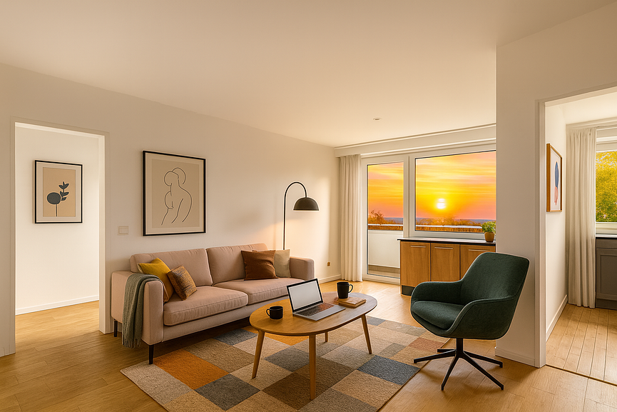 Bild 13 Gepflegte 2-Zimmer-Wohnung mit Westbalkon in Lübeck–St. Jürgen – Provisionsfrei!