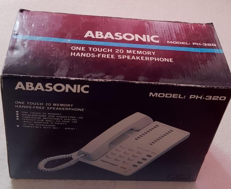 Bild 1 Abasonic Modell PH-320 Freisprech-Telefon