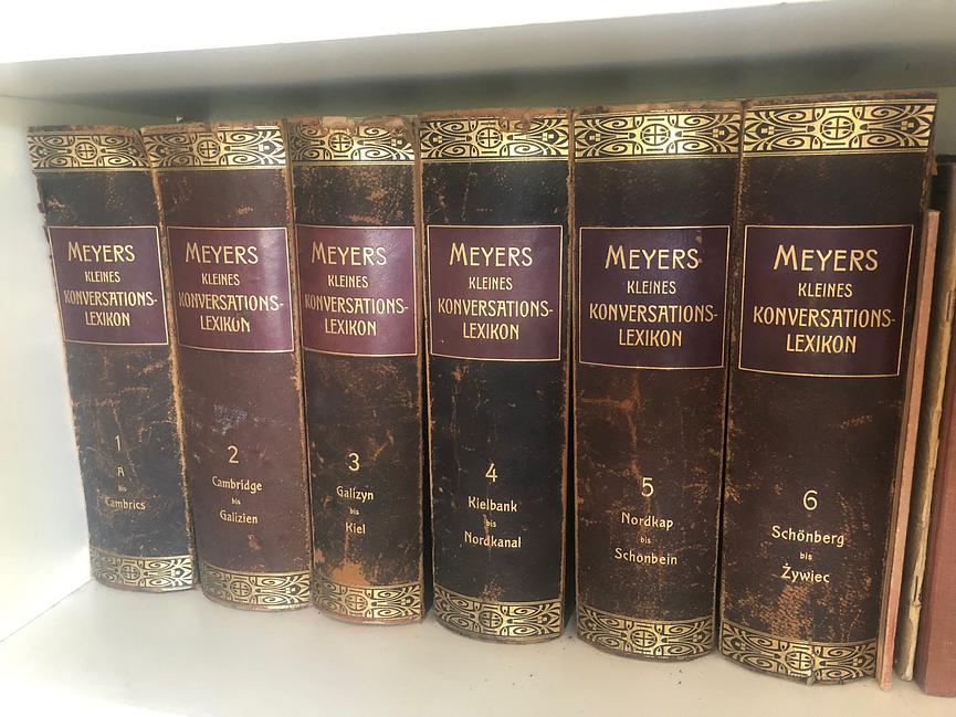 Bild 7 Meyers kleines Konversations-Lexikon in sechs Bänden
