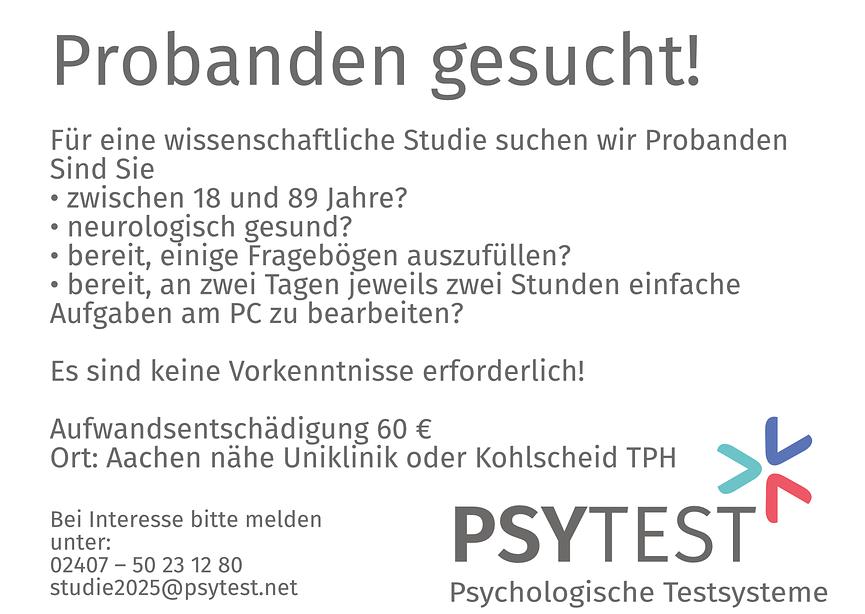 Bild 1 Verdiene 60 € bei einer Studie!