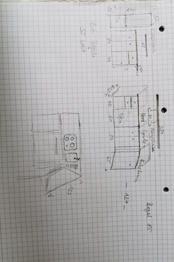 Bild 3 Gebrauchte Küche inkl. Kühlschrank für 229€ – Selbstabbau ab 24.08. – Leipzig