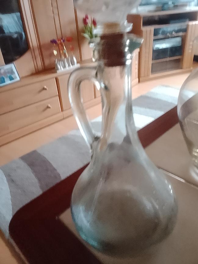 Bild 1 Weinkaraffe mit Korkverschluss für 10 Euro!