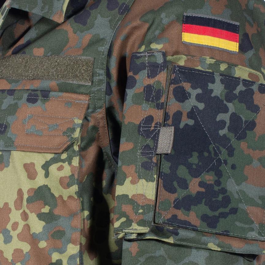 Bild 4 Kommando-Feldbluse flecktarn Gr. M von Leo Köhler NEU             Preis 79,00  €