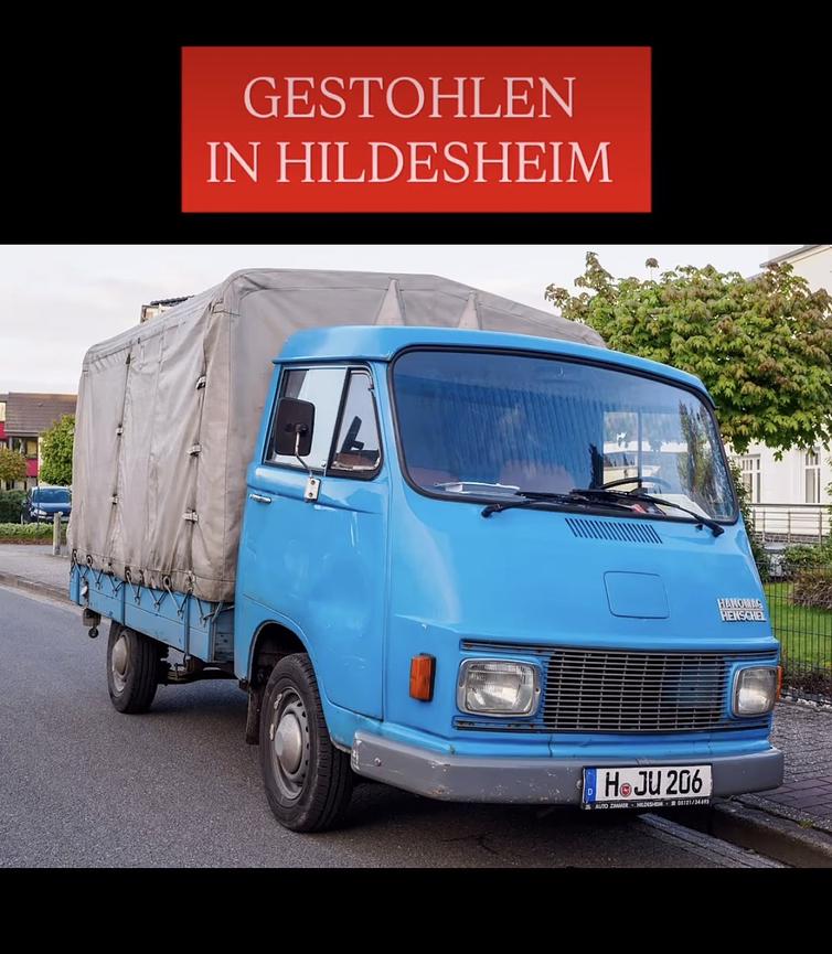 Bild 1 Diebstahl Oldtimer Hanomag Hildesheim Nordstadt