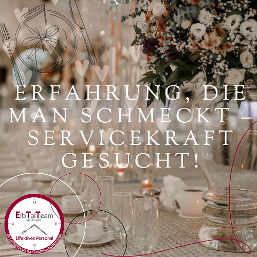 Bild 1 Servicekraft für den 20.06.2025 gesucht ! *ElbTalTeam - lass dich verzaubern*