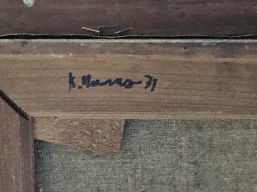 Bild 8 Bedeutendes Ölgemälde (1931) – K. Unrug: Ansicht von St. Adalbert, Posen (Poznań