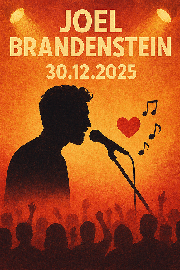 Bild 1 Konzertbegleitung gesucht – Joel Brandenstein live in Berlin am 30.12.2025