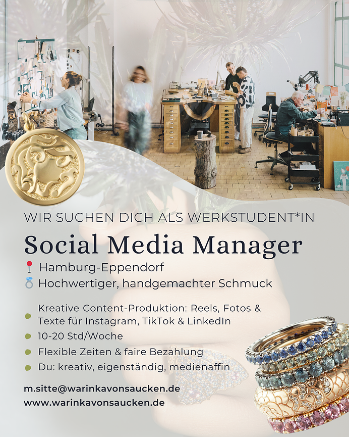 Bild 1 Werkstudent*in Social Media Manager